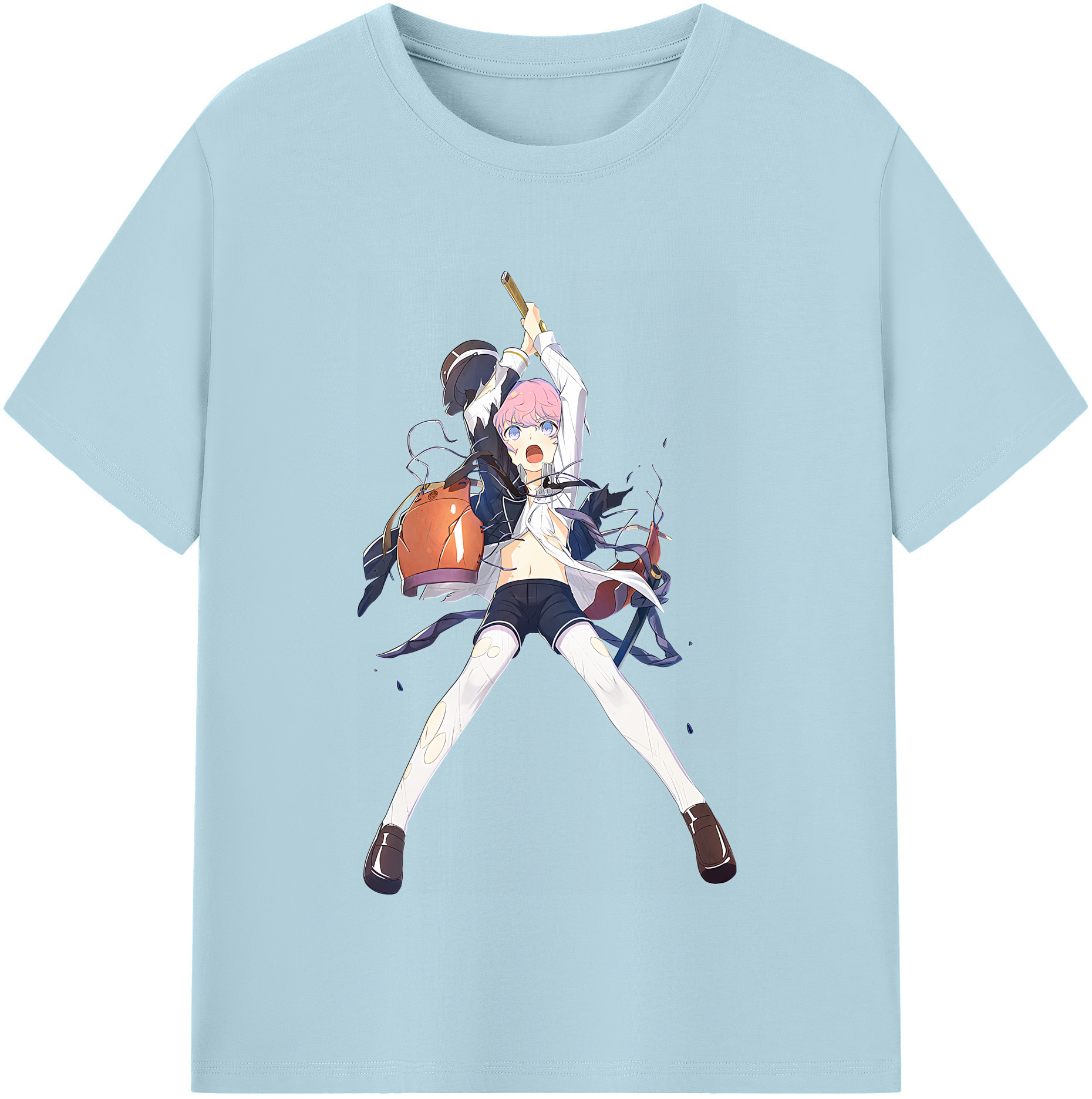 （画像用） 刀剣乱舞 Touken Ranbu 綿100％半袖Tシャツ（フロントプリント）